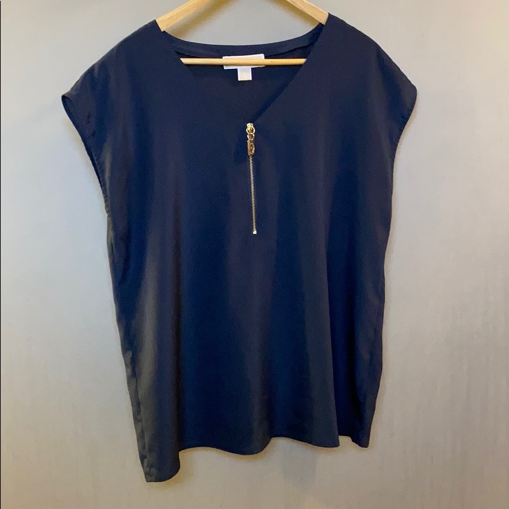 Michael Kors navy blouse